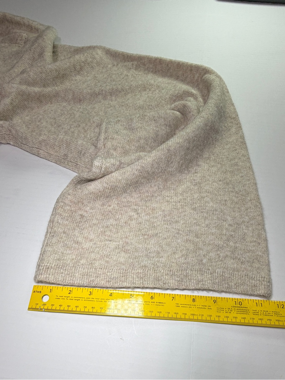 NWT Nordstrom Lounge Set XL Beige Heather 2 Piece Hoodie Pants - Picture 13 of 14
